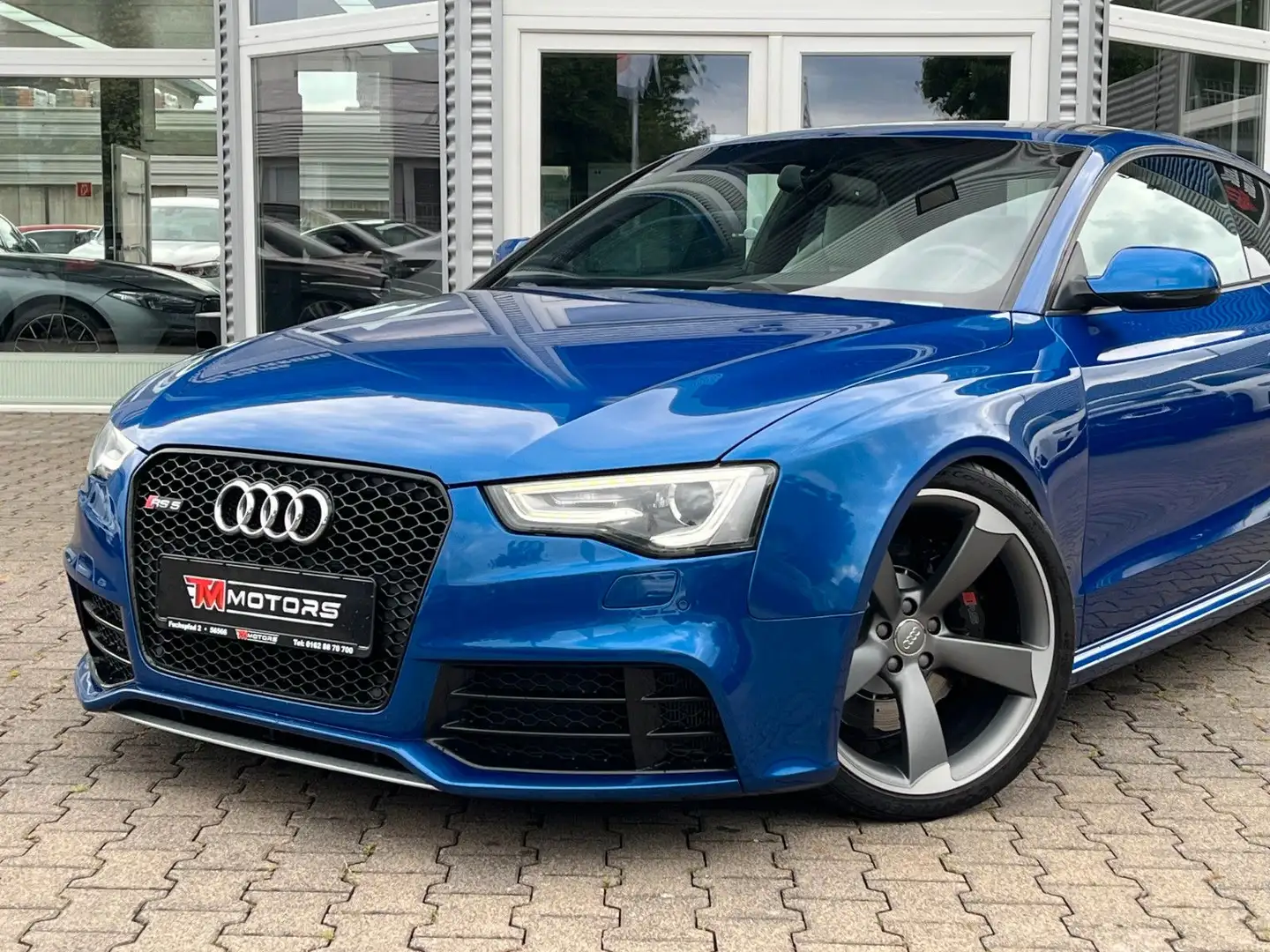 Audi RS5 4.2 FSI S tronic quattro Pano F1 Memory Temp Blau - 2