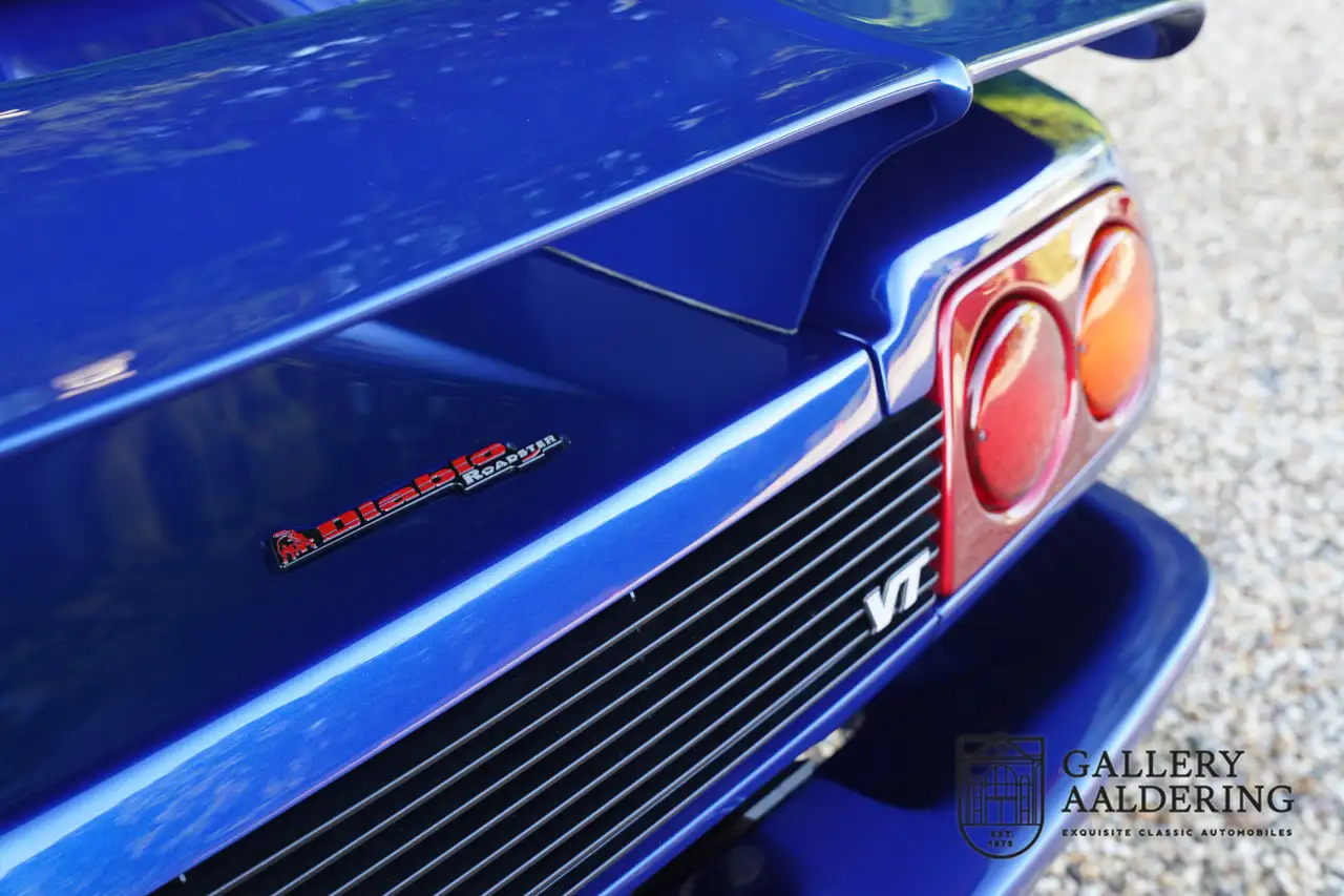 Lamborghini Diablo Roadster VT "35.000 kms and dealer service" The pr, foto 3