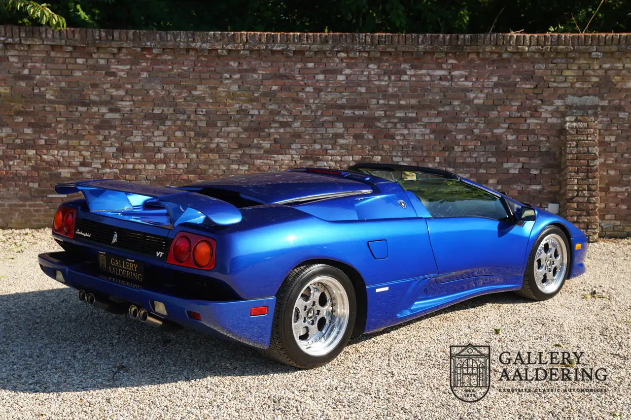Lamborghini Diablo Roadster VT "35.000 kms and dealer service" The pr, foto 2