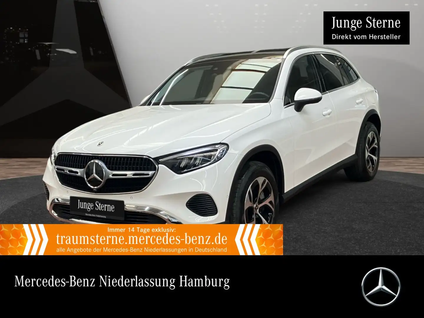 Mercedes-Benz GLC 300 e 4M AVANTG+PANO+AHK+LED+KAMERA+SITZKLIMA Weiß - 1