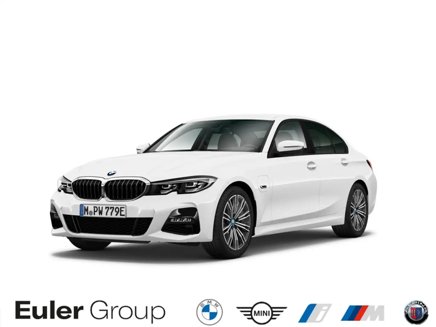BMW 320 e Limousine A MSport Navi PDC DAB Hifi LED 3-Z-Kli Weiß - 1