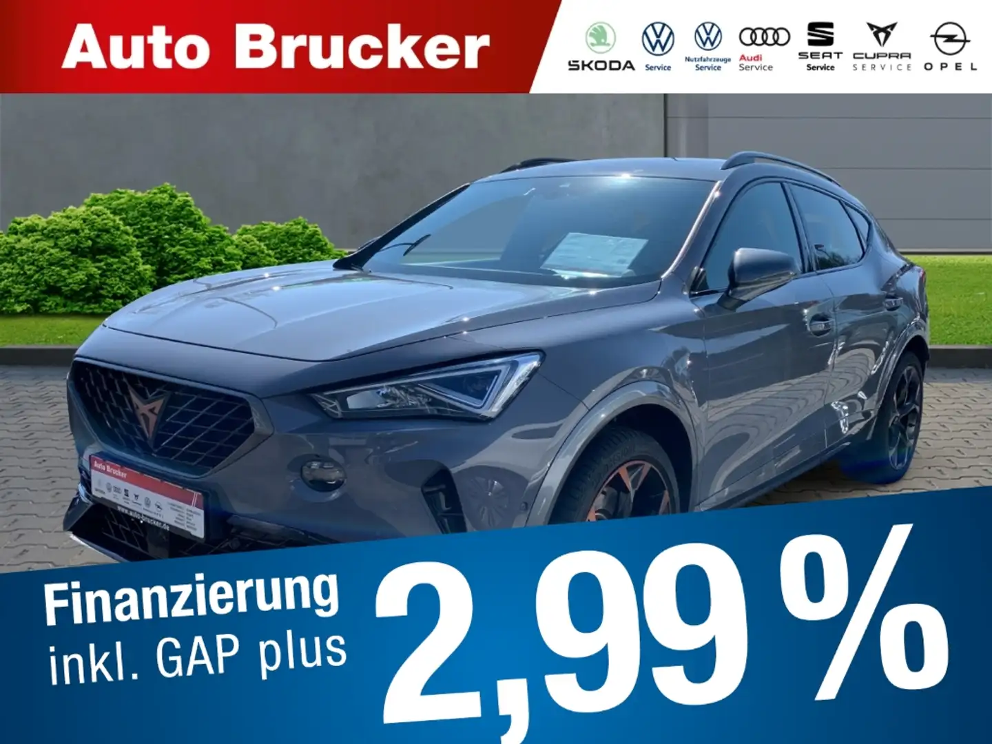 CUPRA Formentor VZ 4Drive 2.0 TSI+Alufelgen+Navi+elektr.Sitze+LED Grau - 1