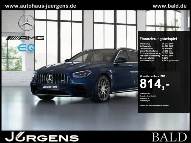 Mercedes-Benz E 63 AMG AMG E 63 S 4MATIC+ T-Modell AMG-Sport+Burm+Pano