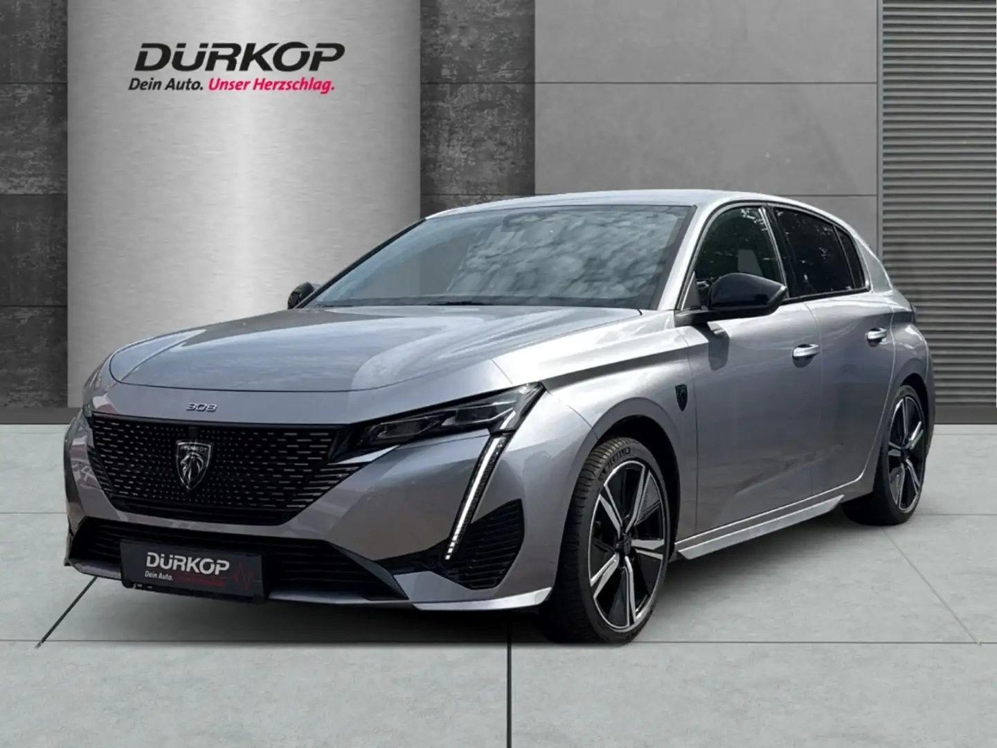 Peugeot 308 GT PureTech 130 Navi LED Blendfreies Fernl. Kurven Grau - 1