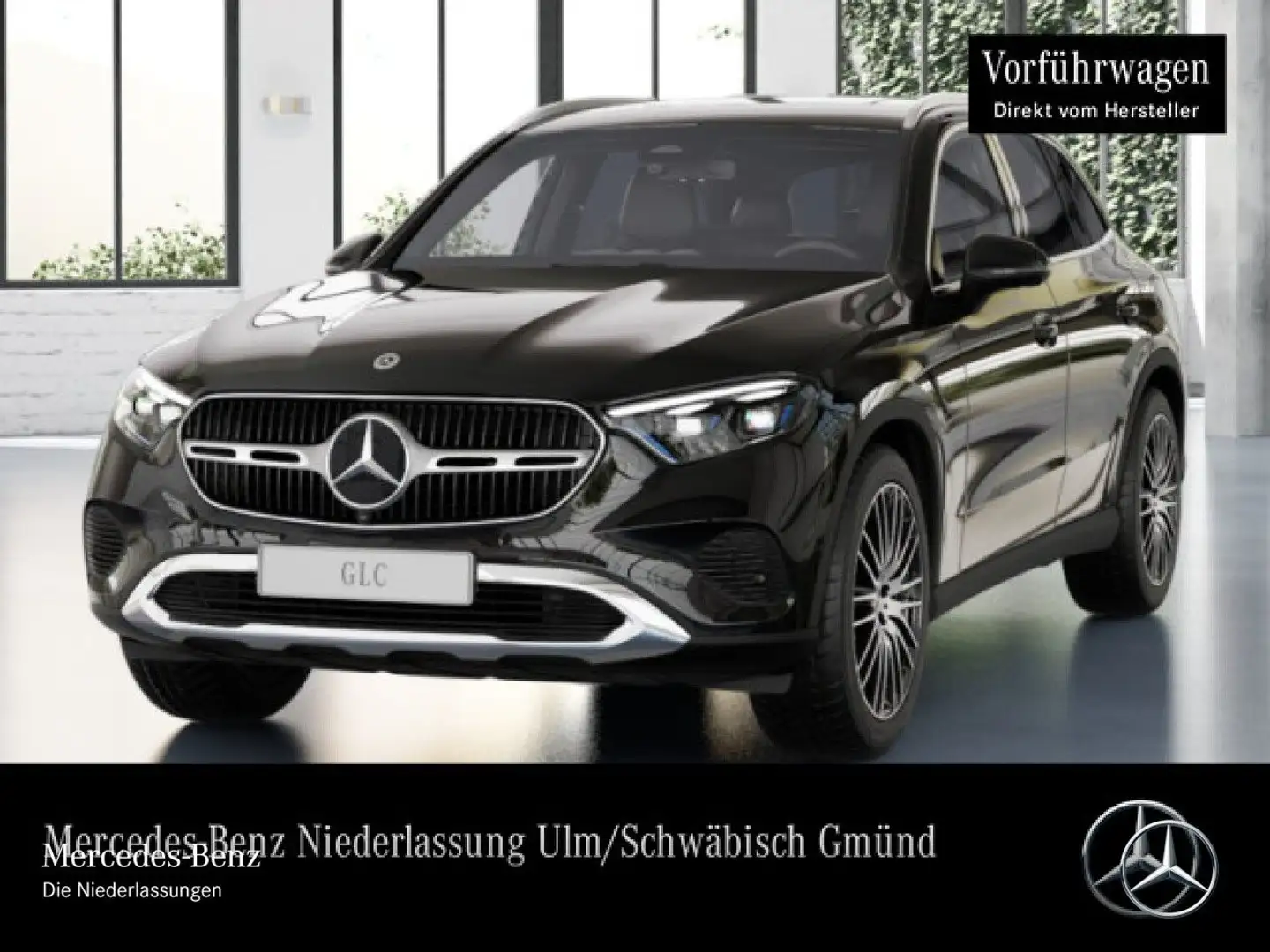 Mercedes-Benz GLC 200 4M AVANTG+360+AHK+TOTW+KEYLESS+9G Noir - 2
