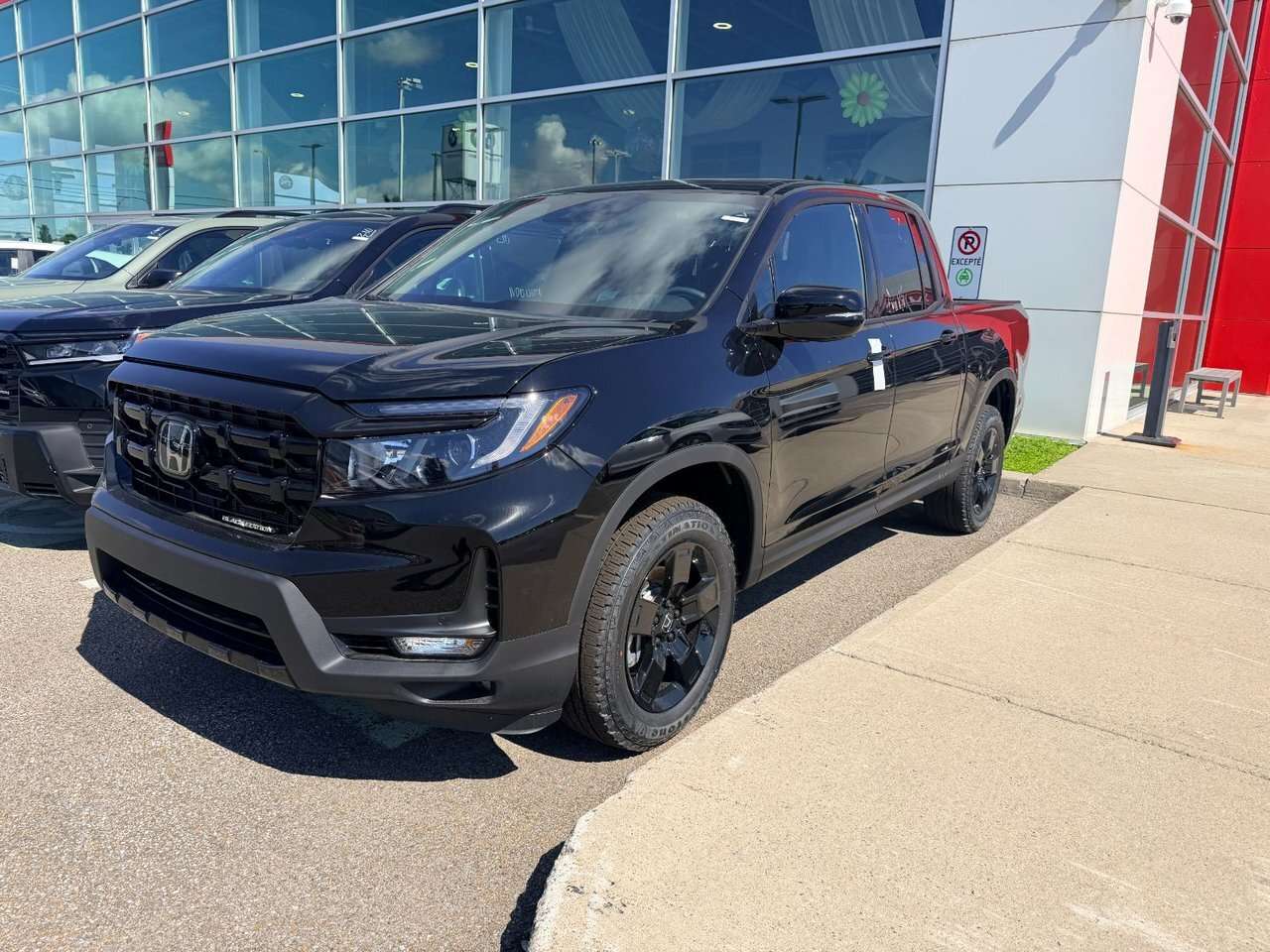 2026 Honda Ridgeline BLACK EDITION DEMO AWD-GPS-TOIT OUVRANT-CUIR NOIR