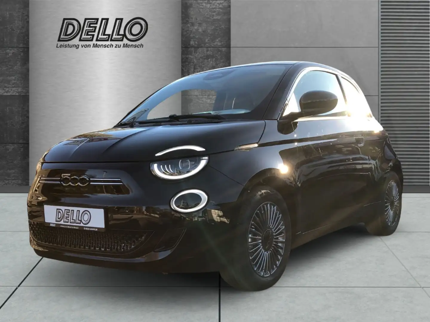 Fiat 500e 23kwh Komfort-u. Style-Paket Apple CarPlay 360 Kam Schwarz - 1