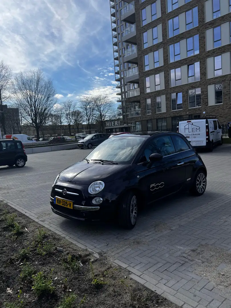 Fiat 500 1.2 Lounge Paars - 1