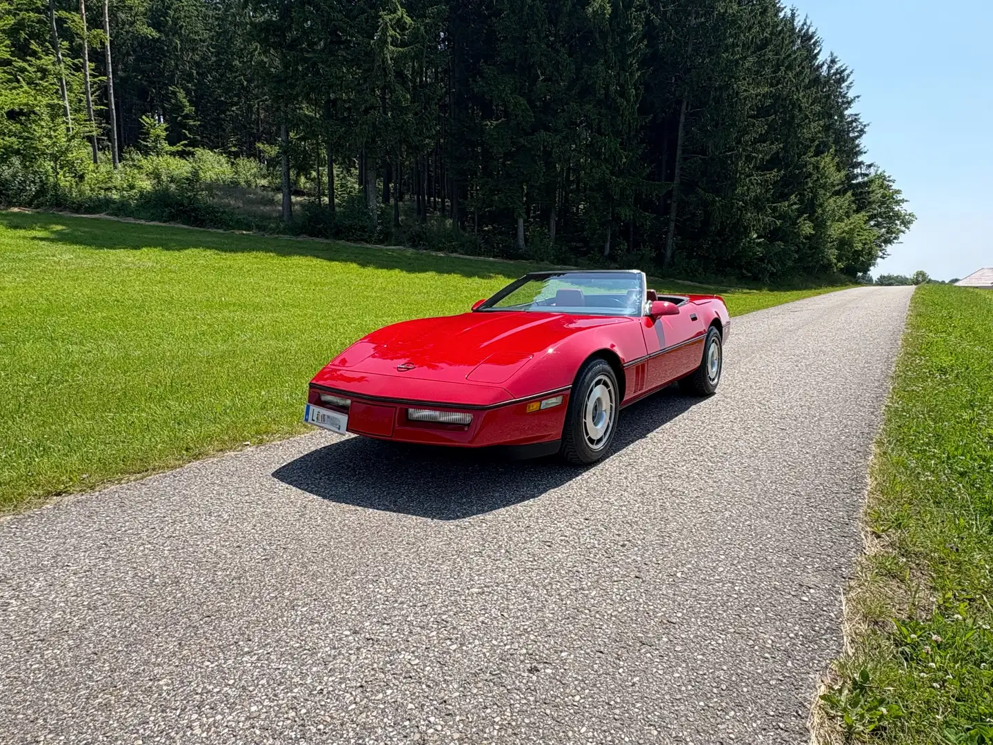 Corvette C4 Convertible 5.7 Chevrolet Rot - 2