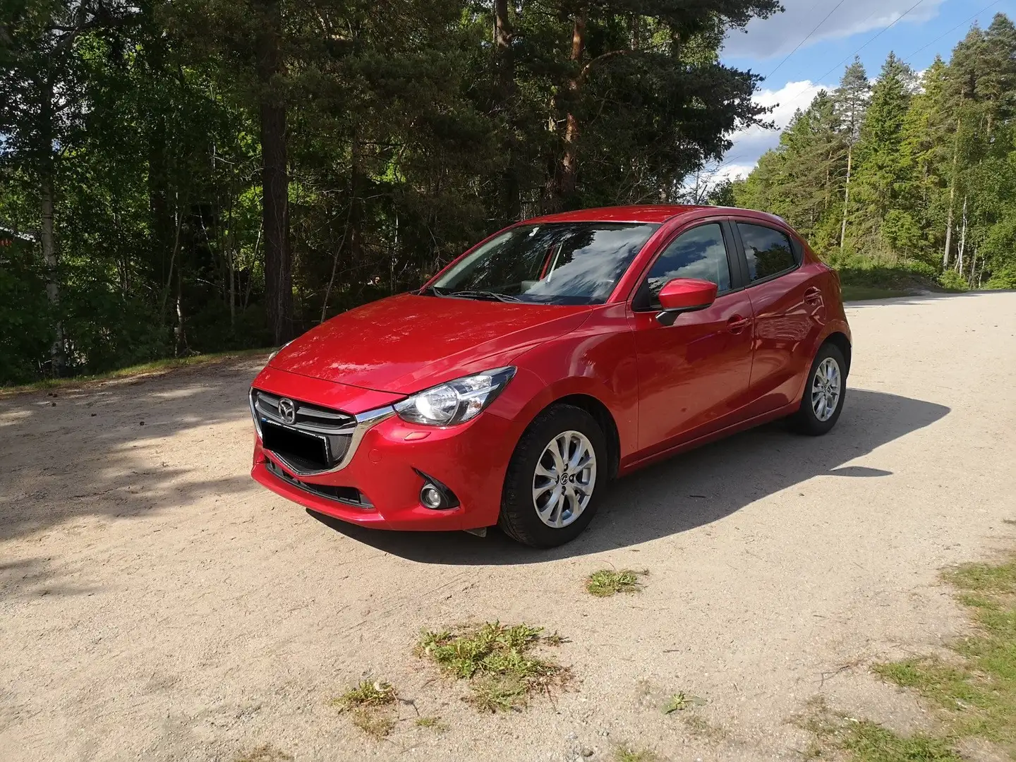 Mazda 2 2 SKYACTIV-G 90 Sports-Line Rojo - 1