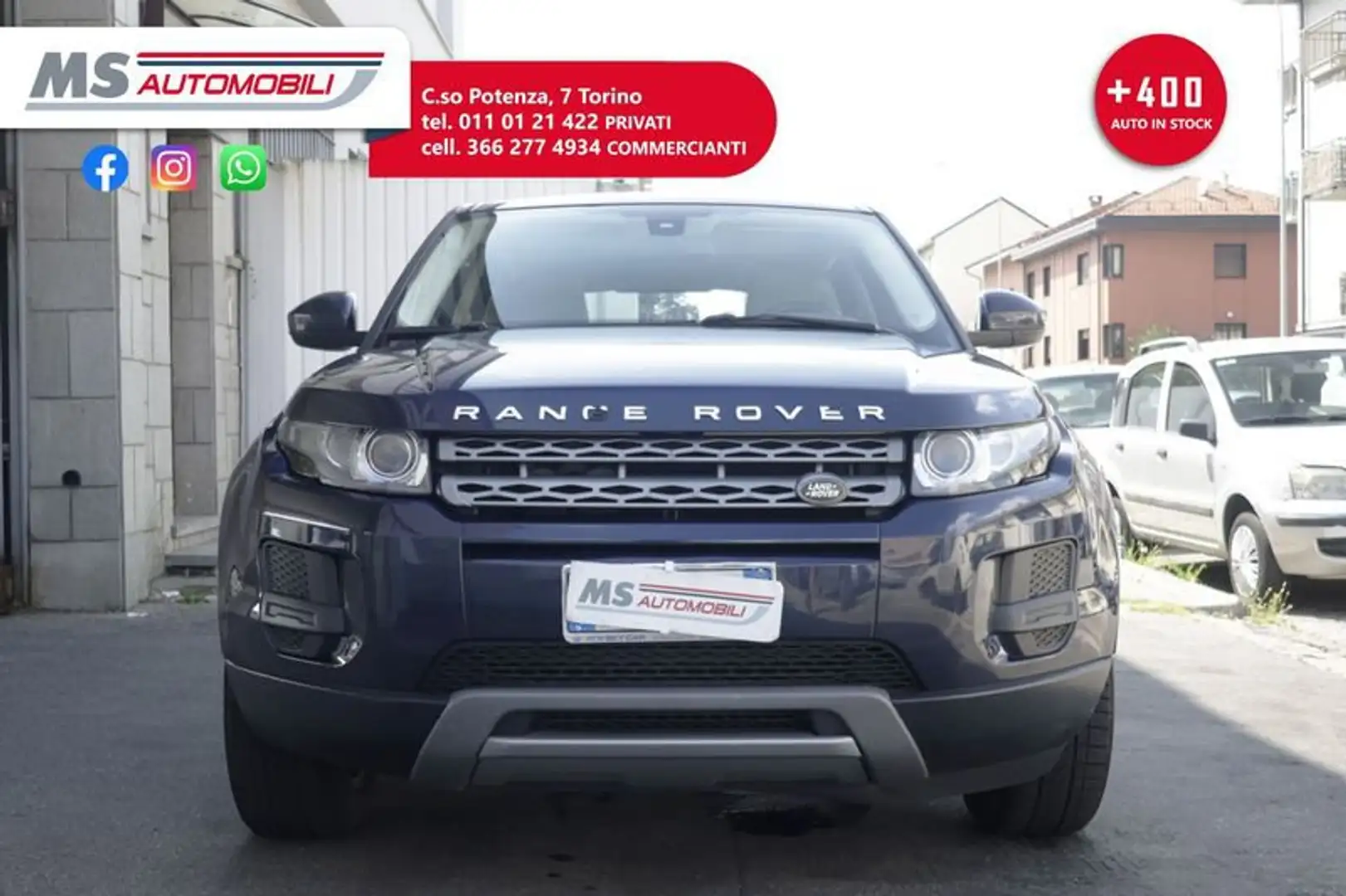 Land Rover Range Rover Evoque 2.2 SD4 5p. Prestige Unicoproprietario Blu/Azzurro - 1