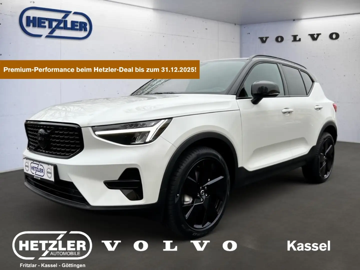 Volvo XC40 B3 Plus Black Edition UVP: 52.290€ AHK Memory Sit Weiß - 1