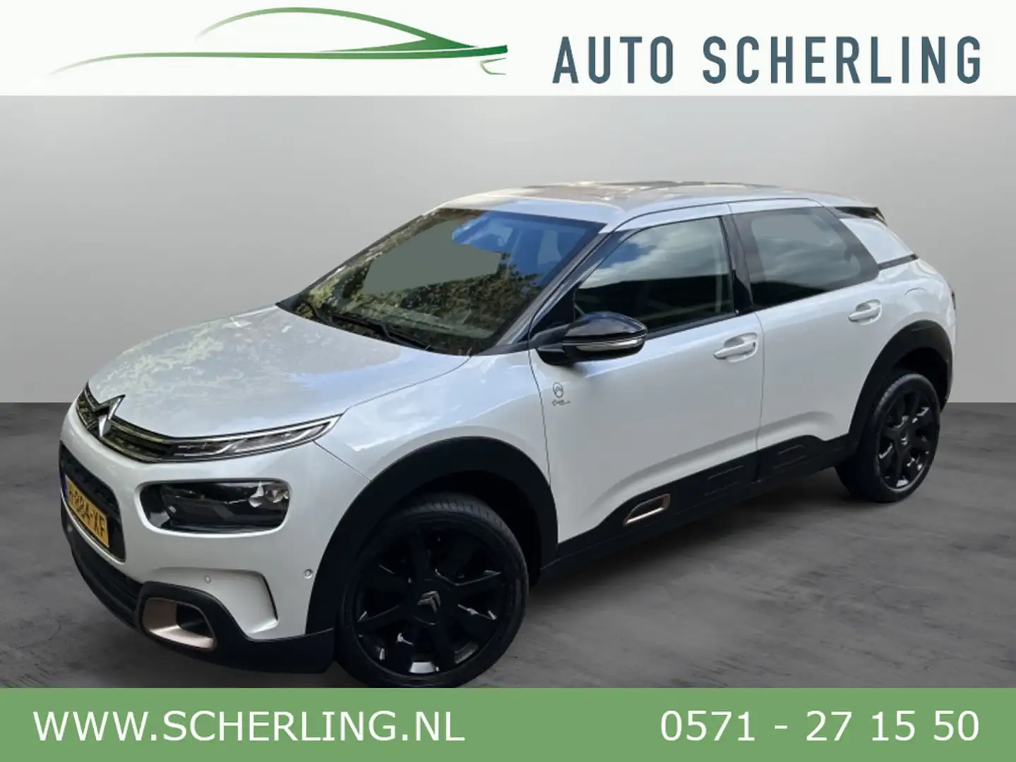 Citroen C4 Cactus 1.2 110pk Origins Navi, Carplay, LMV, 1e Eigenaar Wit - 1