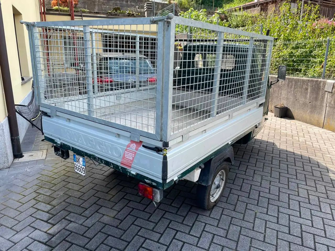 Piaggio Ape TM 703 con volante ,Cassone fisso e lungo, foto 7