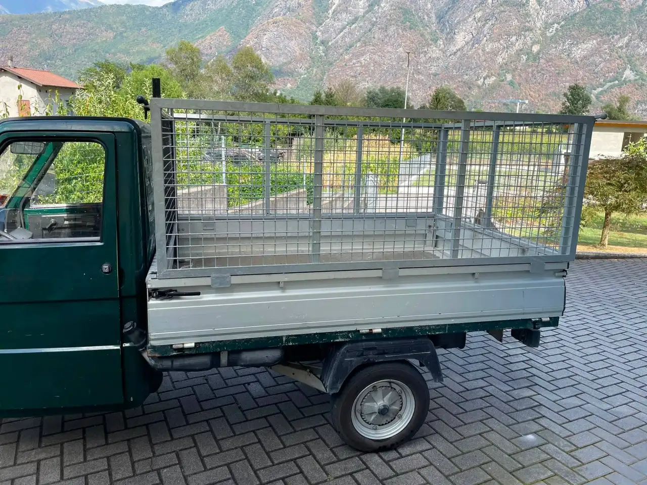 Piaggio Ape TM 703 con volante ,Cassone fisso e lungo, foto 12