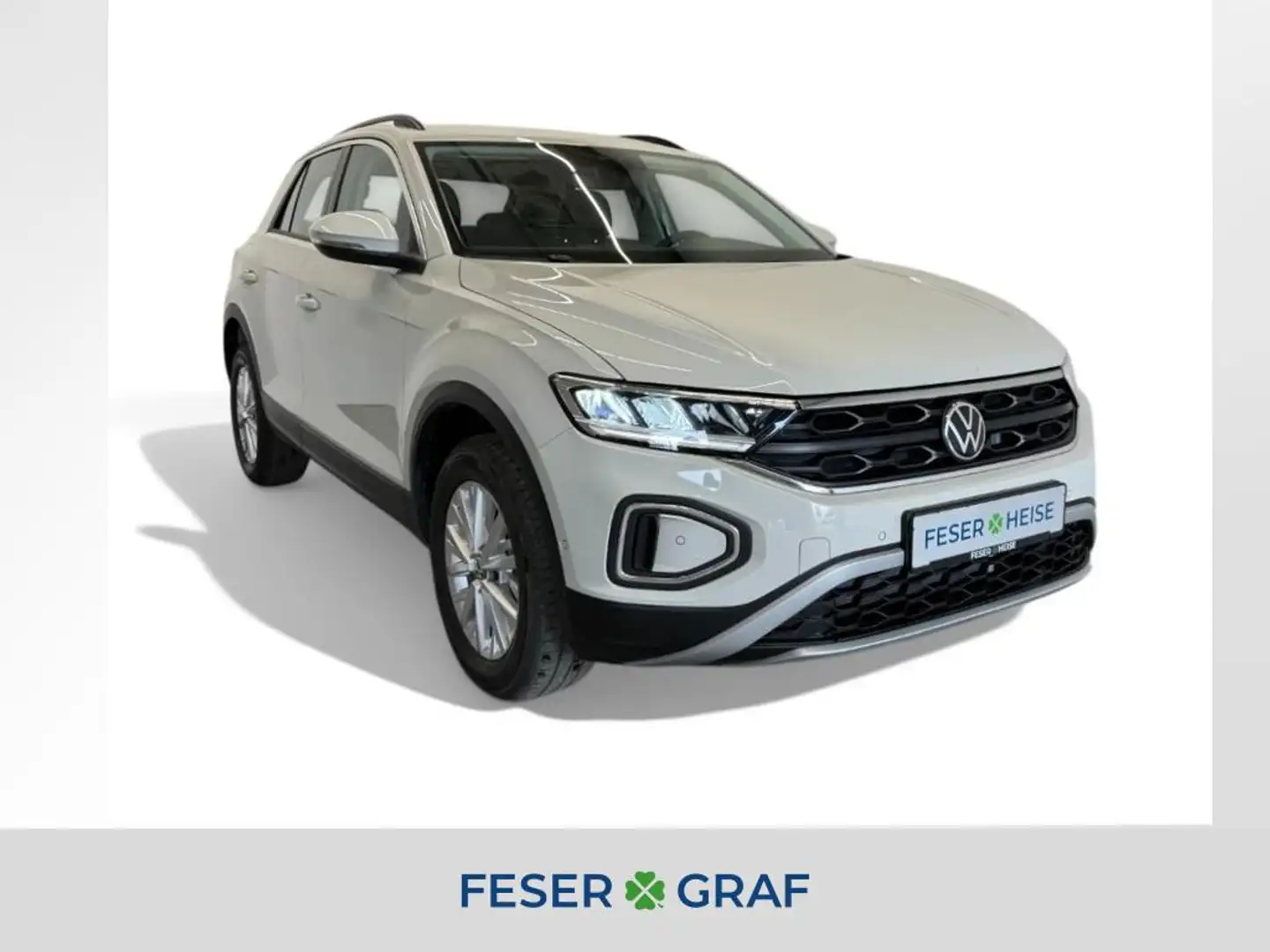Volkswagen T-Roc Life 1.0 l TSI LED/App-Connect/Park Assist/ISOFIX Grau - 1