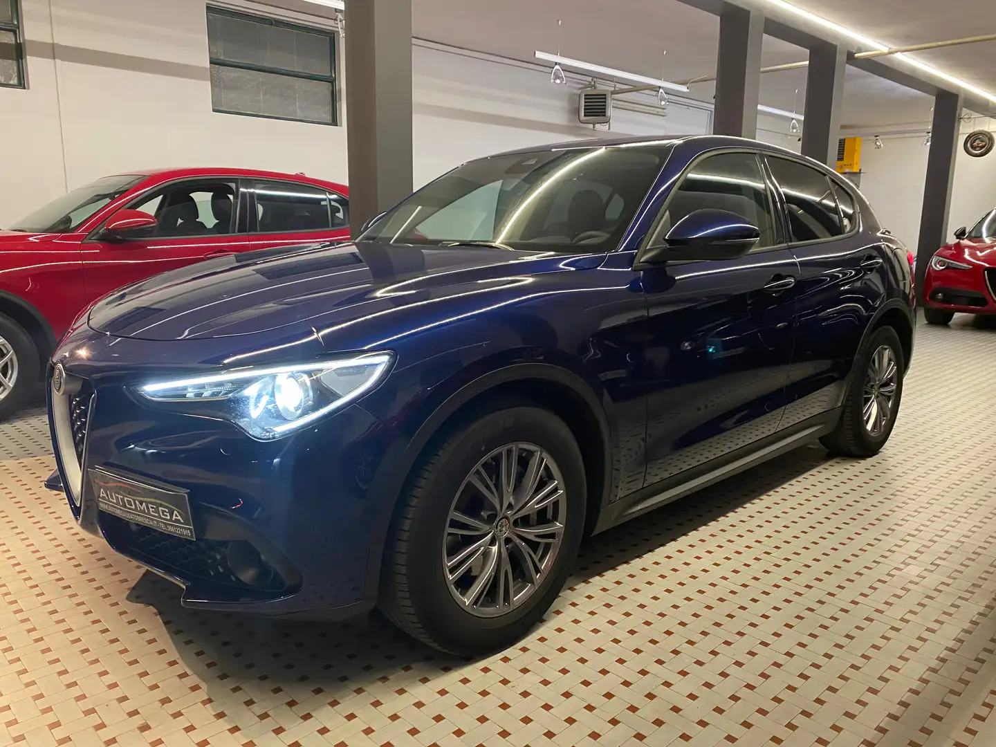 Alfa Romeo Stelvio 2.2 t 190cv Blu Montecarlo Blau - 1