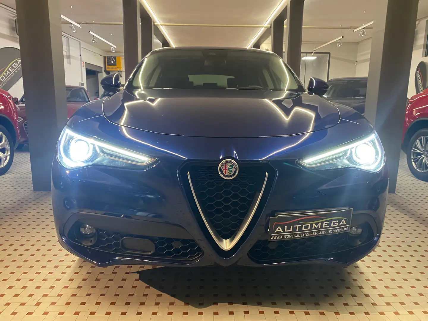 Alfa Romeo Stelvio 2.2 t 190cv Blu Montecarlo Blau - 2