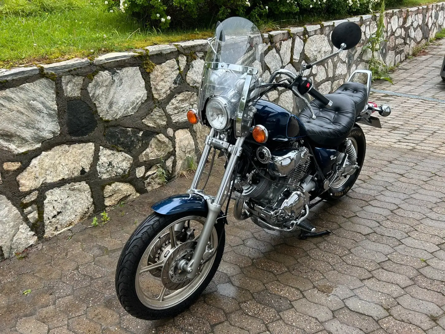 Yamaha XV 750 Virago Синій - 1