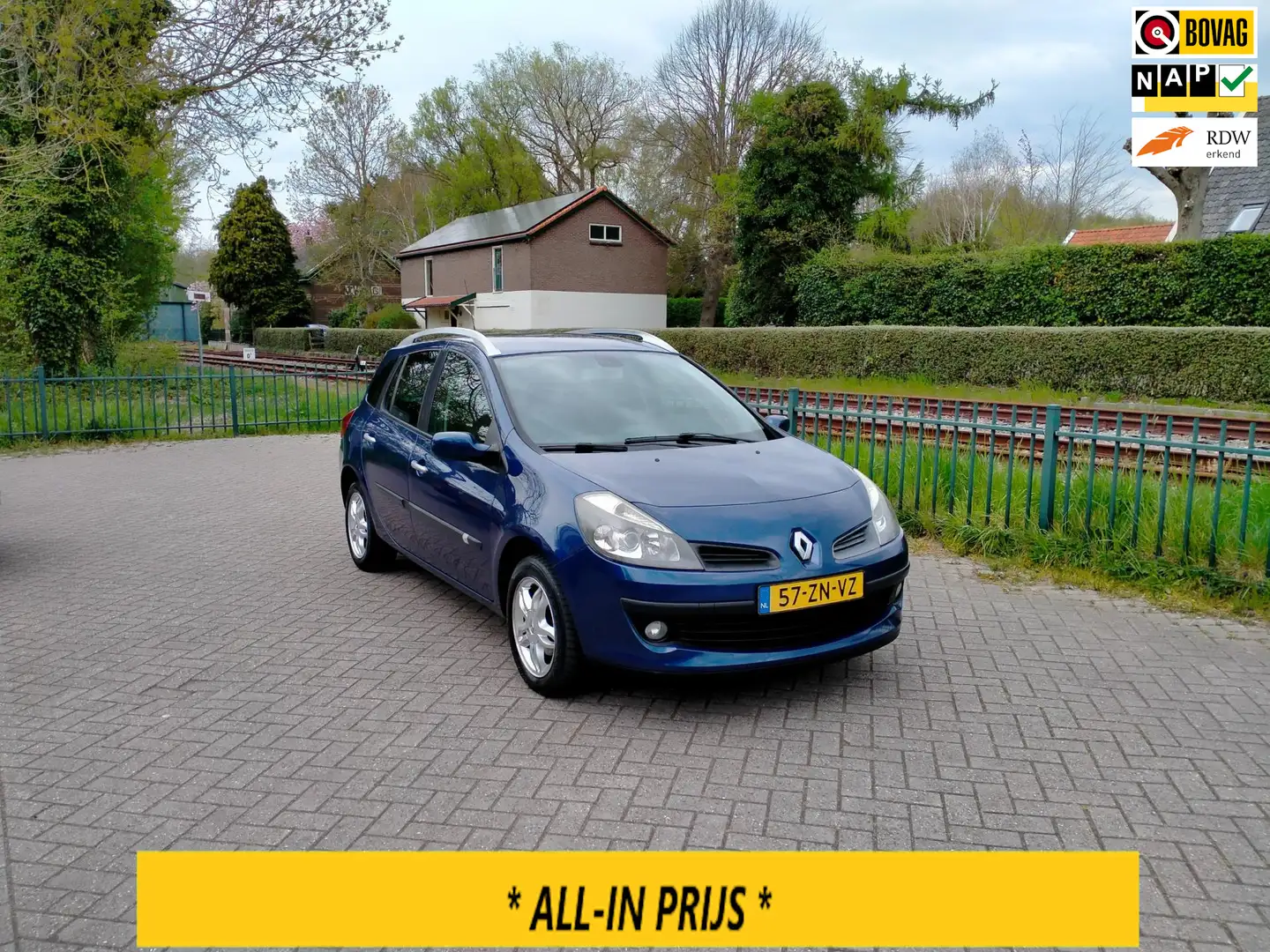 Renault Clio Estate 1.6-16V Dynamique cruise controle Airco ALL Bleu - 1