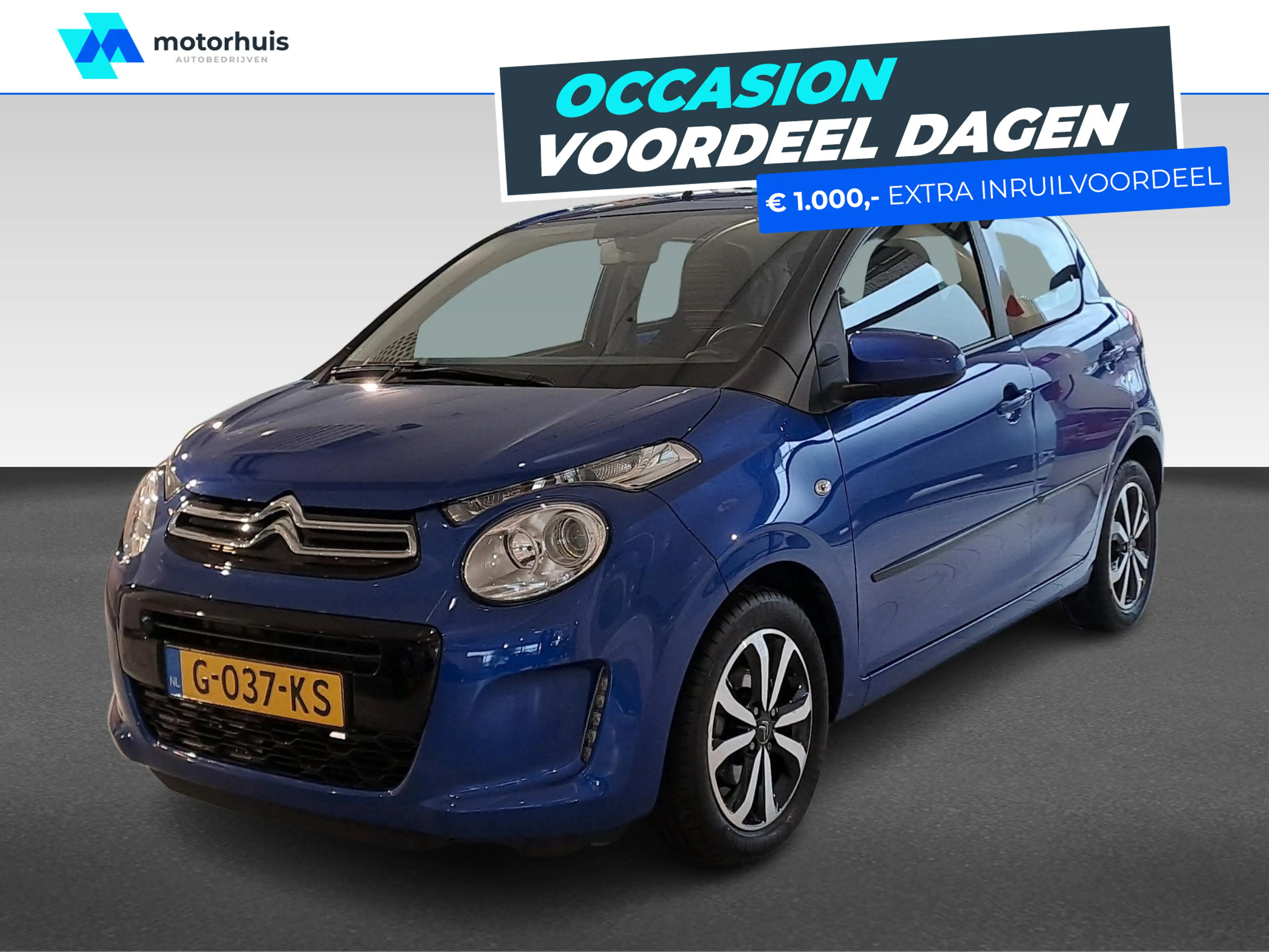 Citroen C1 1.0 VTi Shine Automaat/ Carplay | Achteruitrijcame