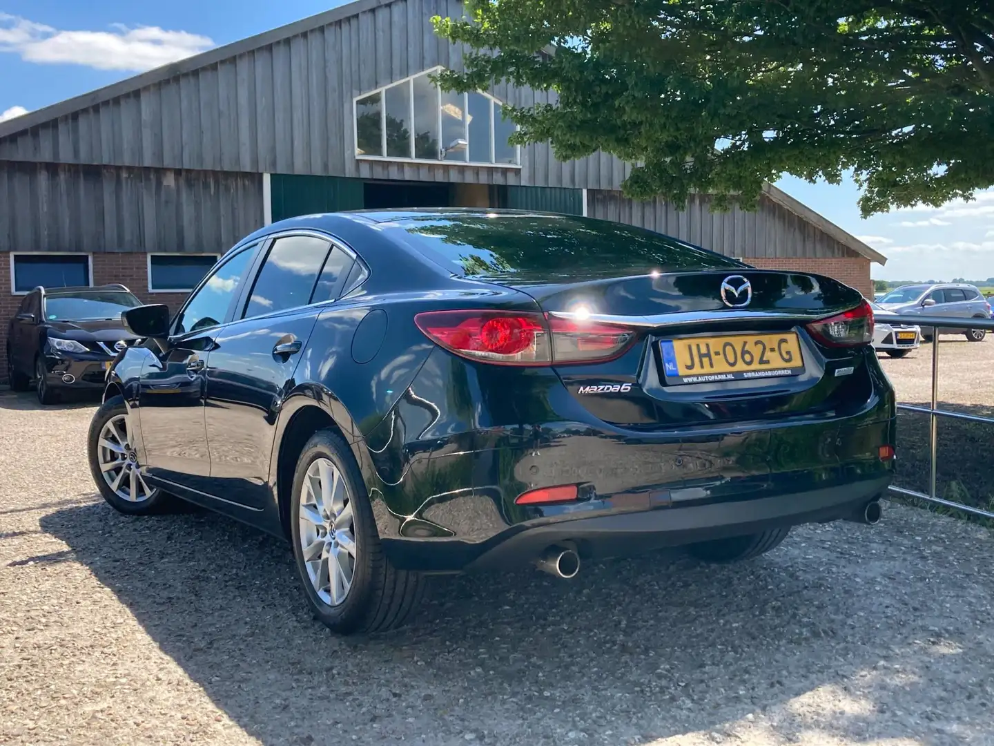 Mazda 6 2.0 TS | Cruise + Clima + Navi Nu € 11.975,-!!! Noir - 2