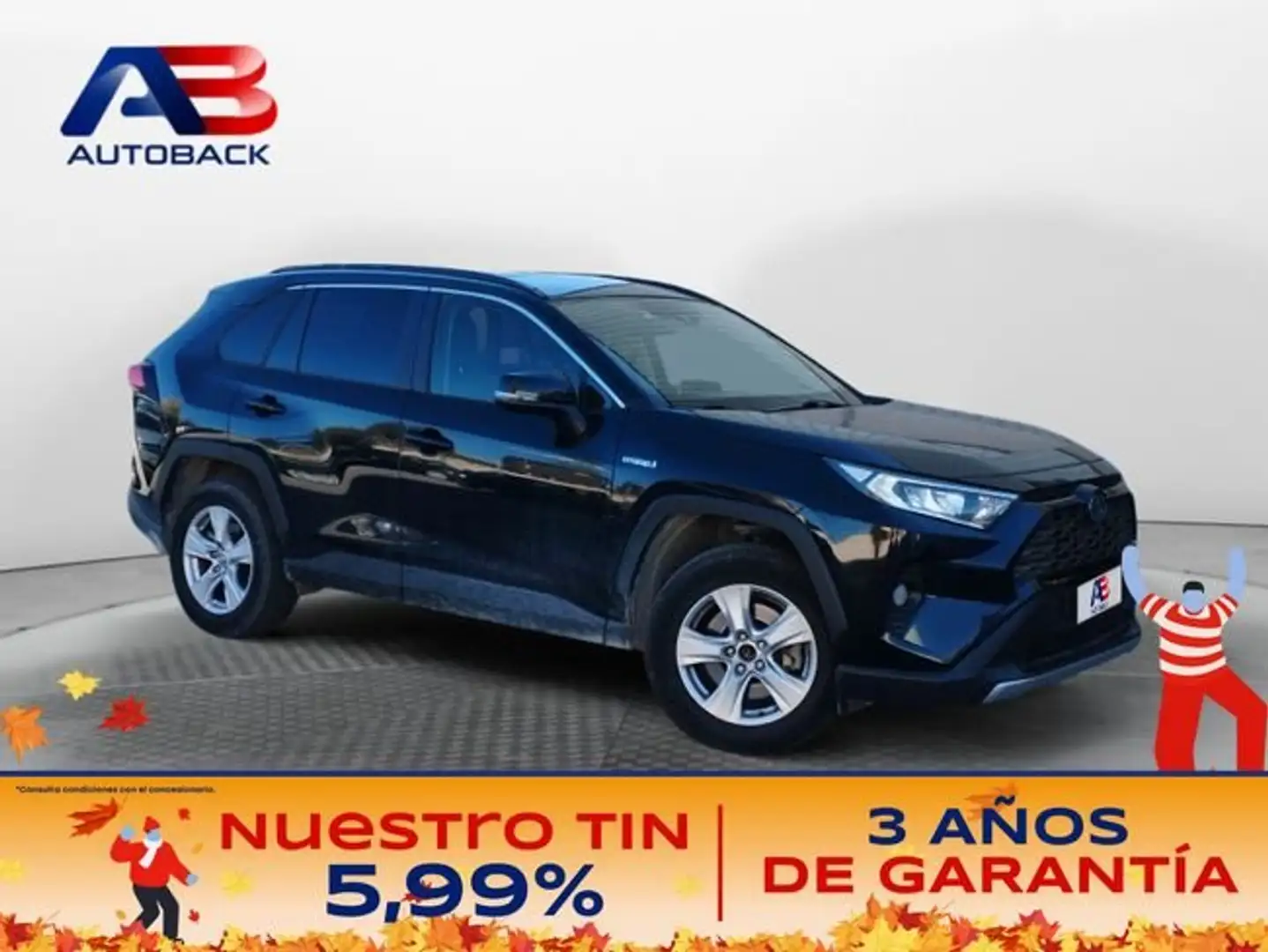 Toyota RAV 4 2.5l 220H Business Zwart - 1