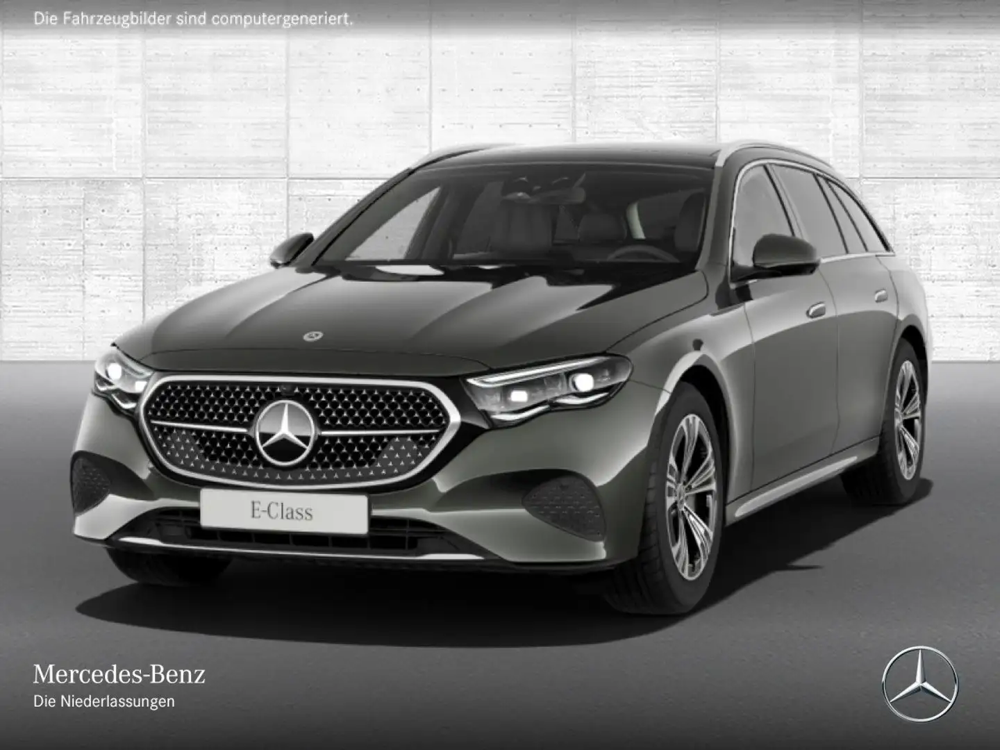 Mercedes-Benz E 220 d T 4M Avantgarde Fahrass 360° Pano Distr. Gris - 2