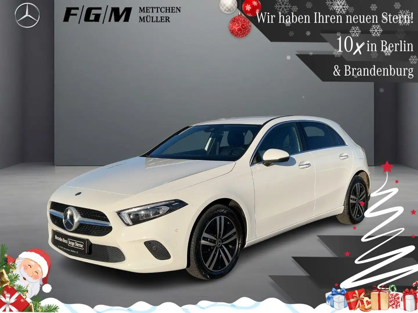 Mercedes-Benz A 250 e Progressive KeyGo|MBeam|Sitzhz|Kam|LED Weiß - 1