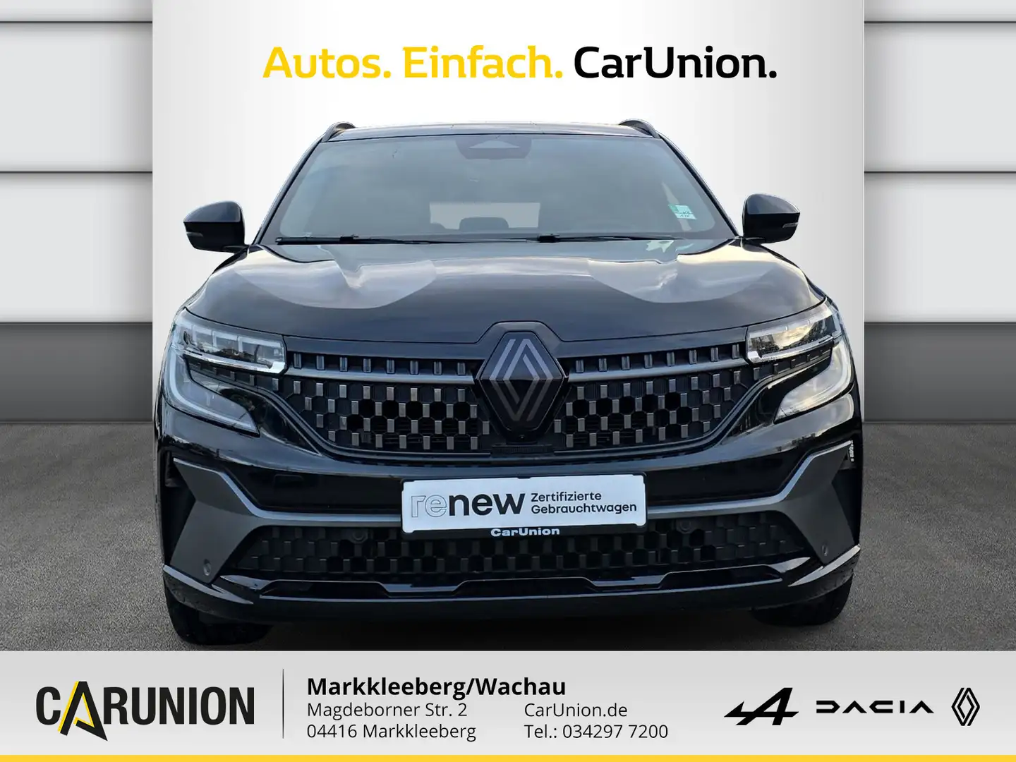 Renault Espace 6 Esprit Alpine Full Hybrid 200 5-Sitze Schwarz - 2