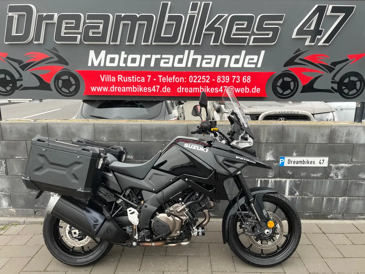 Suzuki V-Strom 1050 **KOFFER**STURZBÜGEL**TEMPOMAT**INSPEKTION NEU Noir - 1