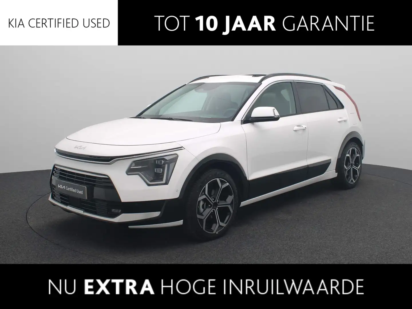 Kia Niro 1.6 GDi Hybrid ExecutiveLine | LED | Navigatie | A Wit - 1