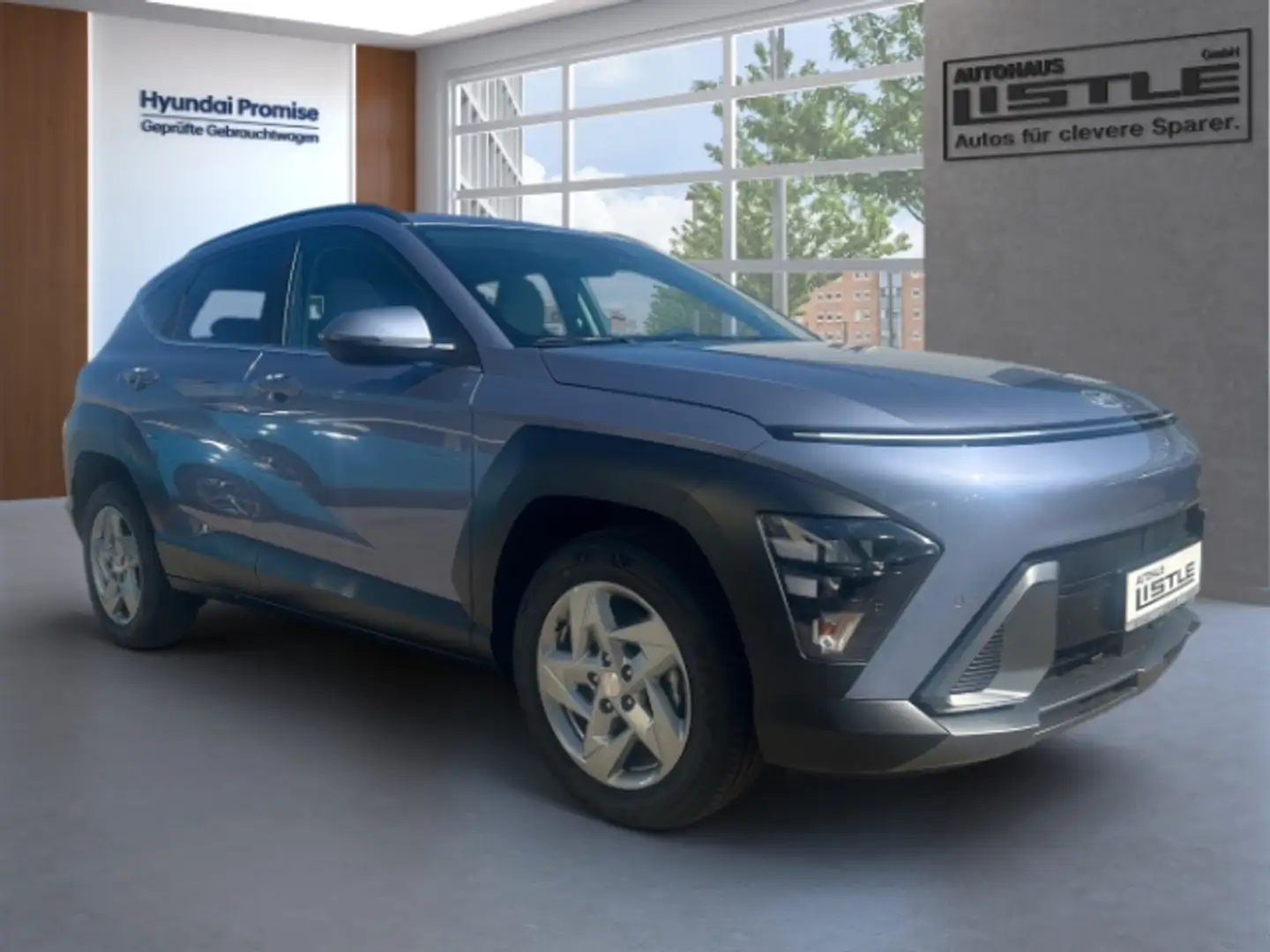 Hyundai KONA MY25 1.6 Trend DCT Navi elektrische Heckklappe Lag Blauw - 2
