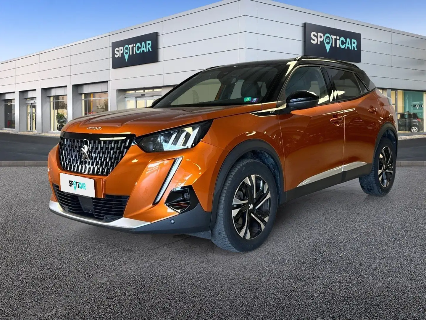 Peugeot 2008 PureTech 130 GT S/S Orange - 1