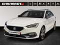 SEAT Leon Sportstourer 2.0 TDI DSG 4Drive FR AHK*STHZG*PA... Weiß - thumbnail 1