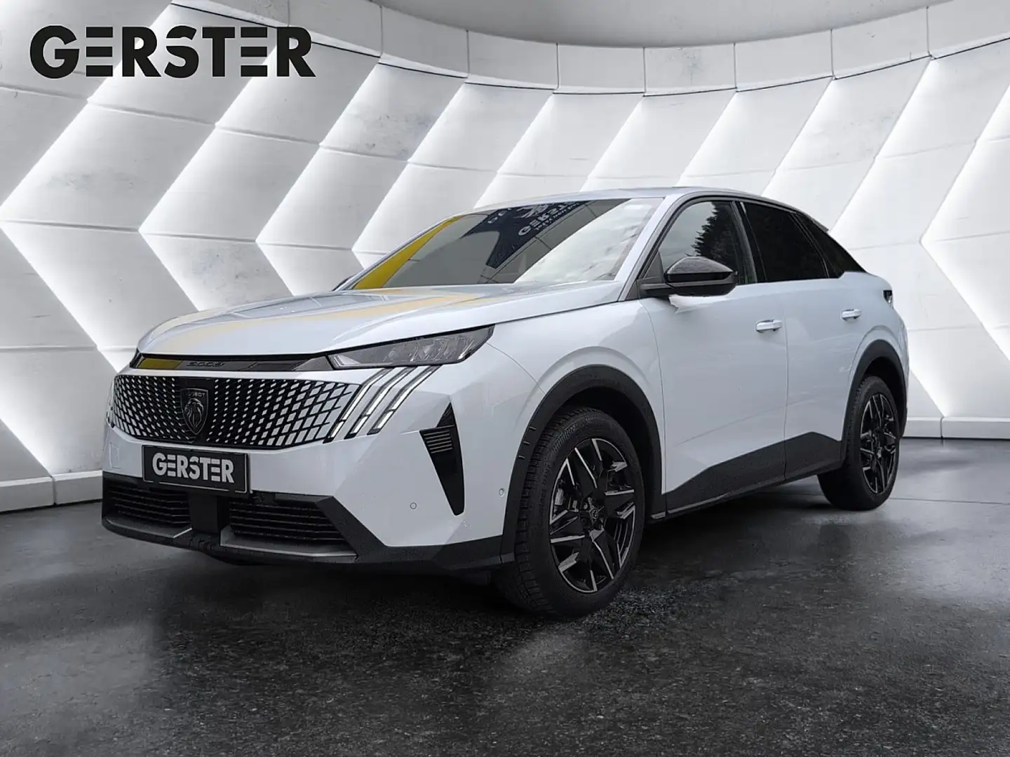 Peugeot 3008 Hybrid 136 E-DCS6 Allure Aut. Weiß - 1