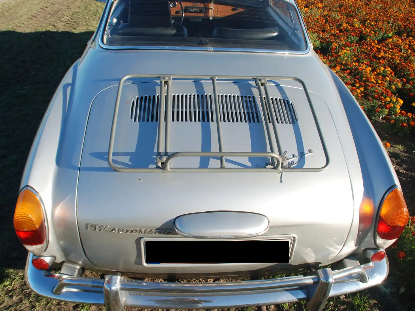 Volkswagen Karmann Ghia Typ 14 Coupe Argent - 1