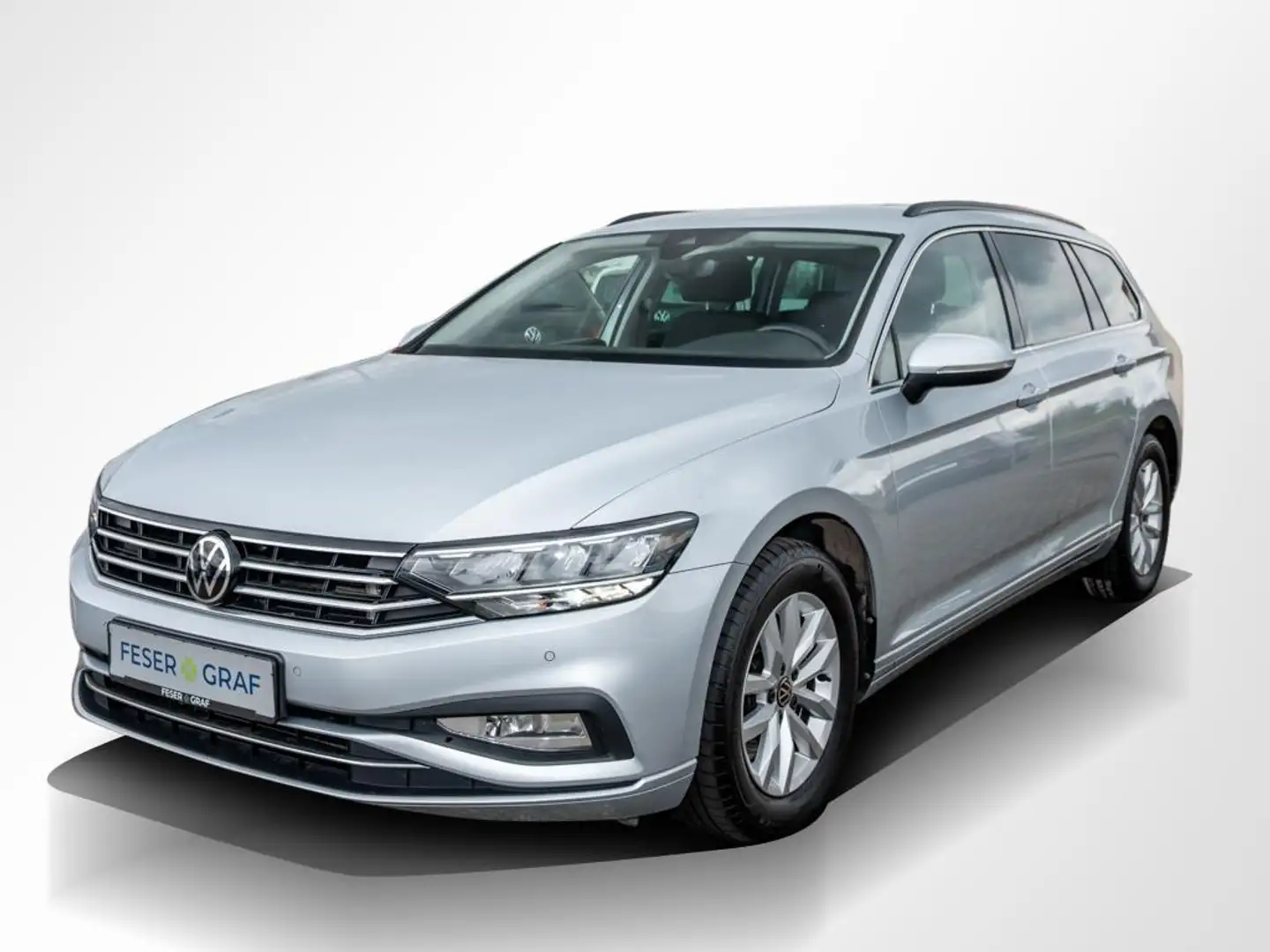 Volkswagen Passat Variant 2.0TDI BUSINESS LED/ACC/NAVI/SHZ Silber - 1