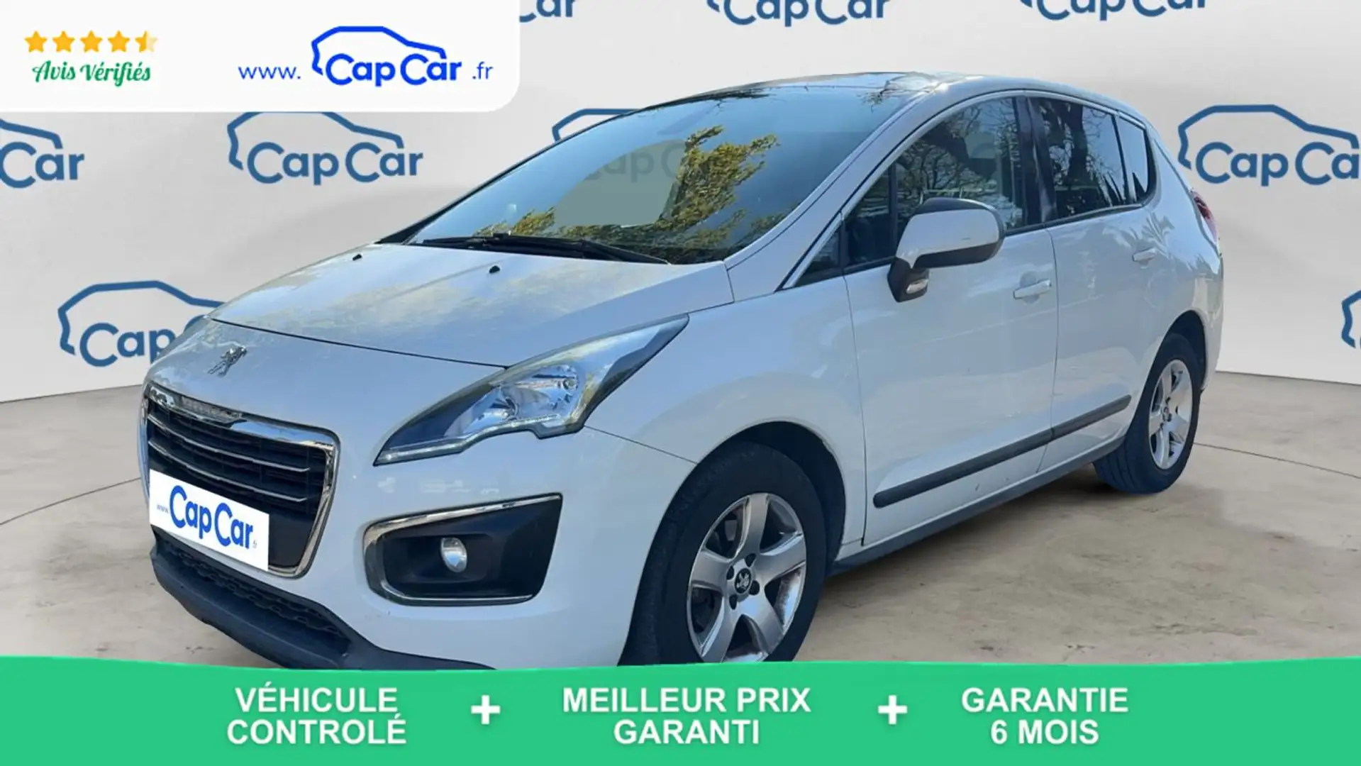 Peugeot 3008 1.6 HDI 115 Business Blanc - 1