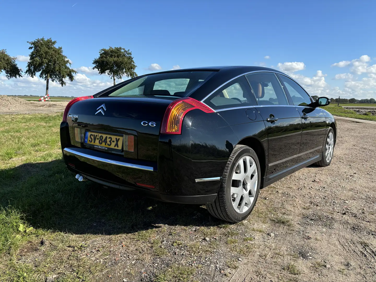 Citroen C6 2.7 HdiF V6 Exclusieve Cognac leer Negro - 1