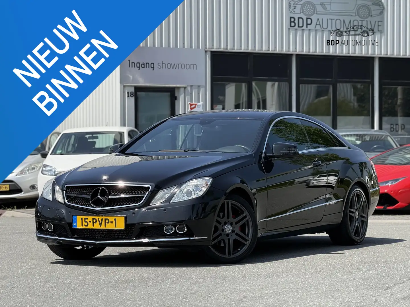 Mercedes-Benz E 200 Coupé CGI Elegance Zwart - 1