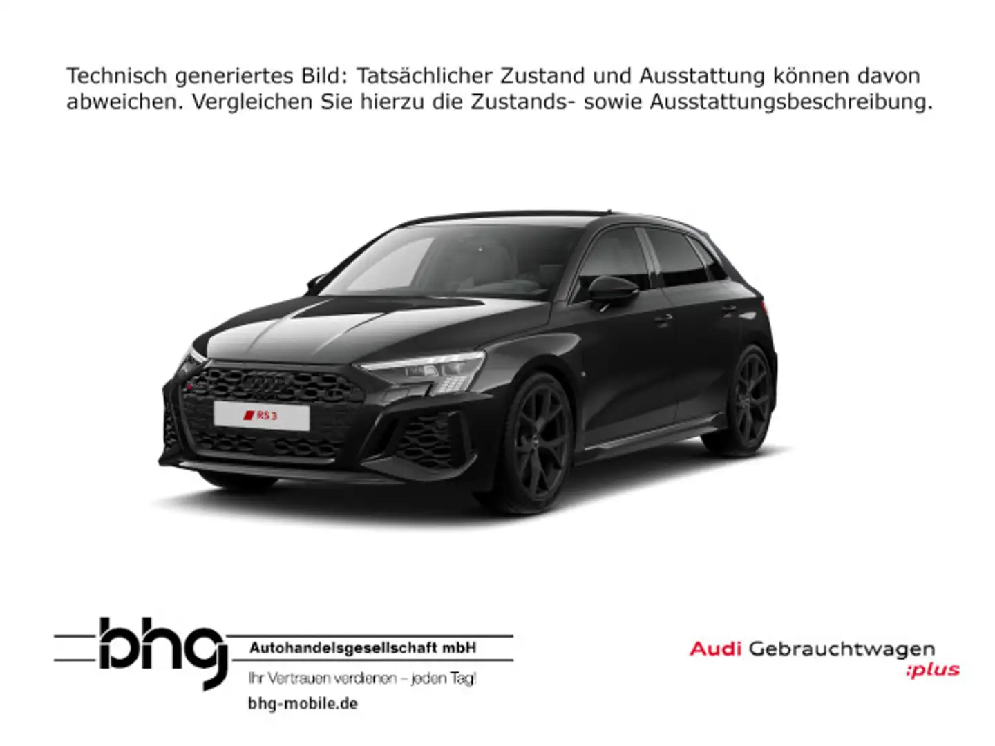 Audi RS3 RS3 TFSI Sportback quattro S tronic *MATRIX*B&O* Schwarz - 1