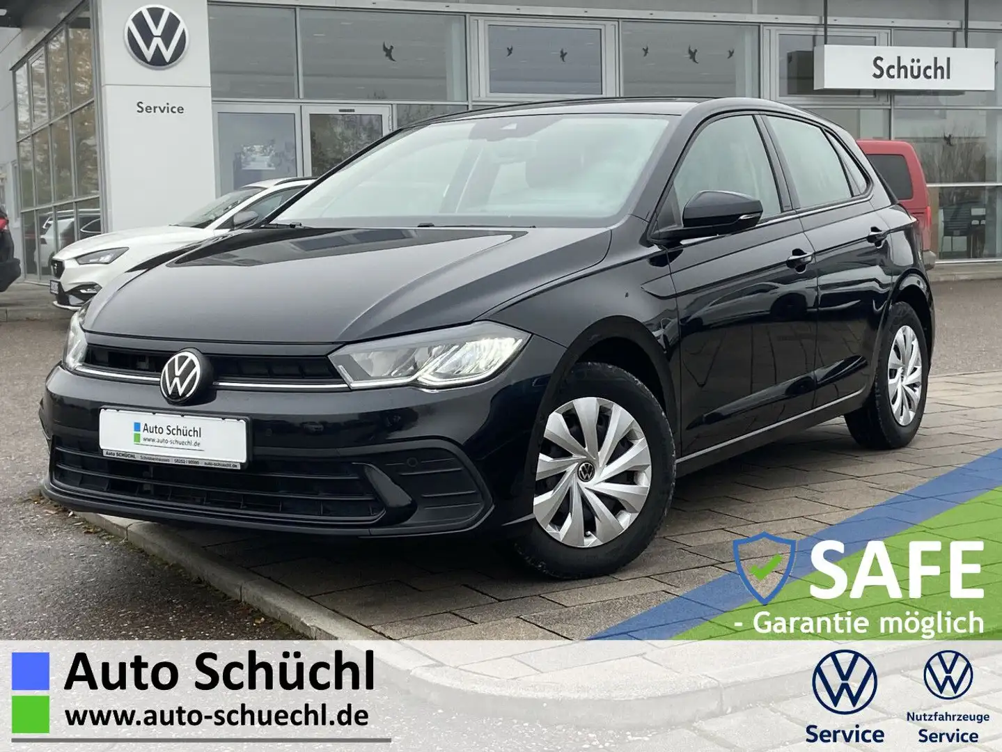 Volkswagen Polo 1.0 TSI DSG Life NAVI+LED+APP-CONNECT+PARKA Schwarz - 1