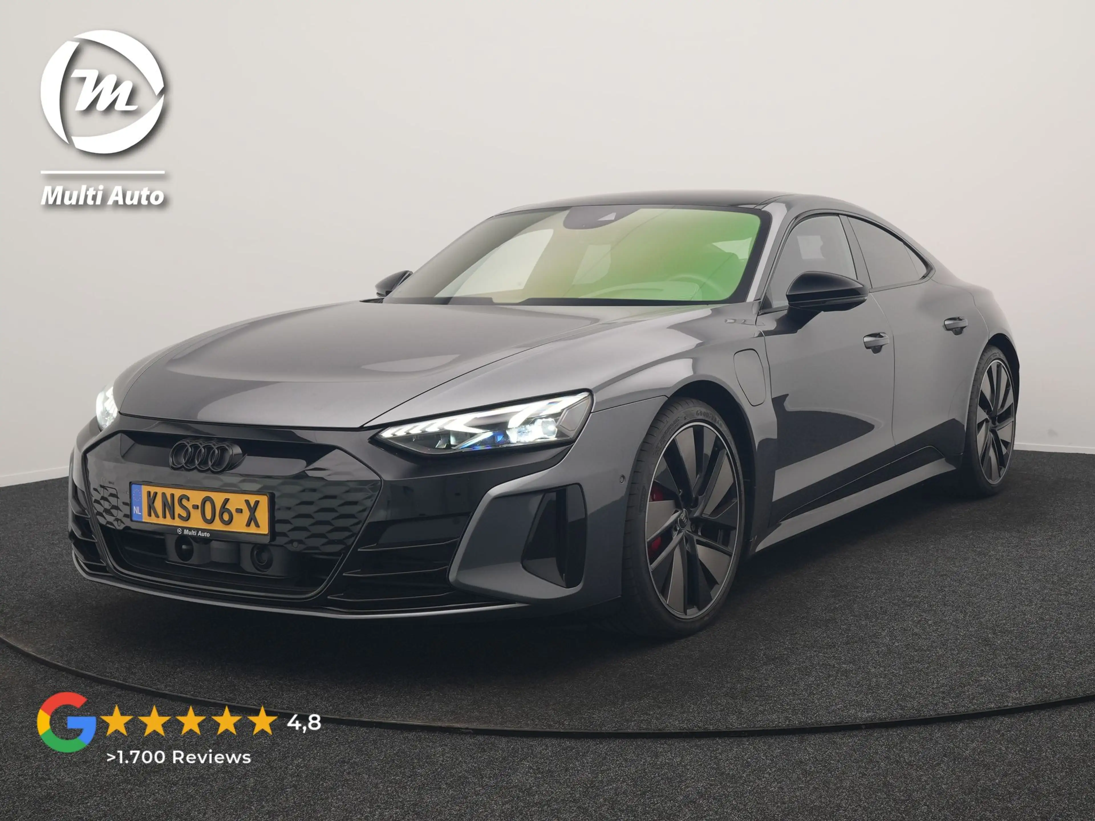 Audi e-tron GT 93 kWh 476pk Dealer O.H | Panodak | Head Up | Adap