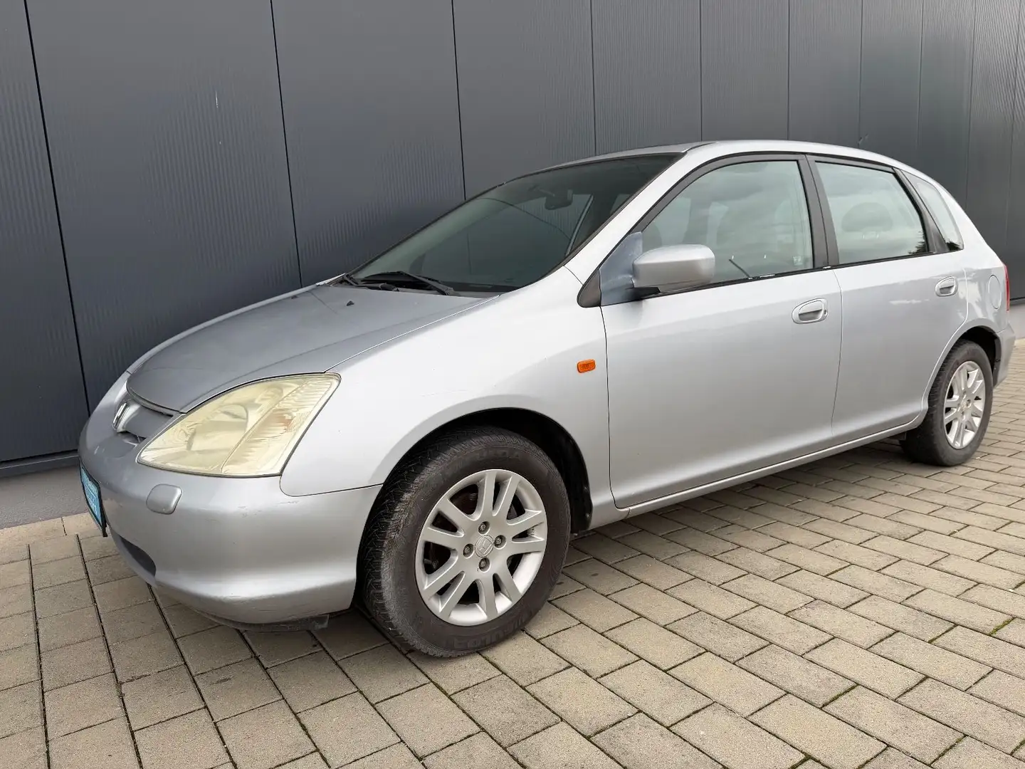 Honda Civic 1.6i LS-Klima-Panorama-TÜV NEU-Garantie Silber - 1