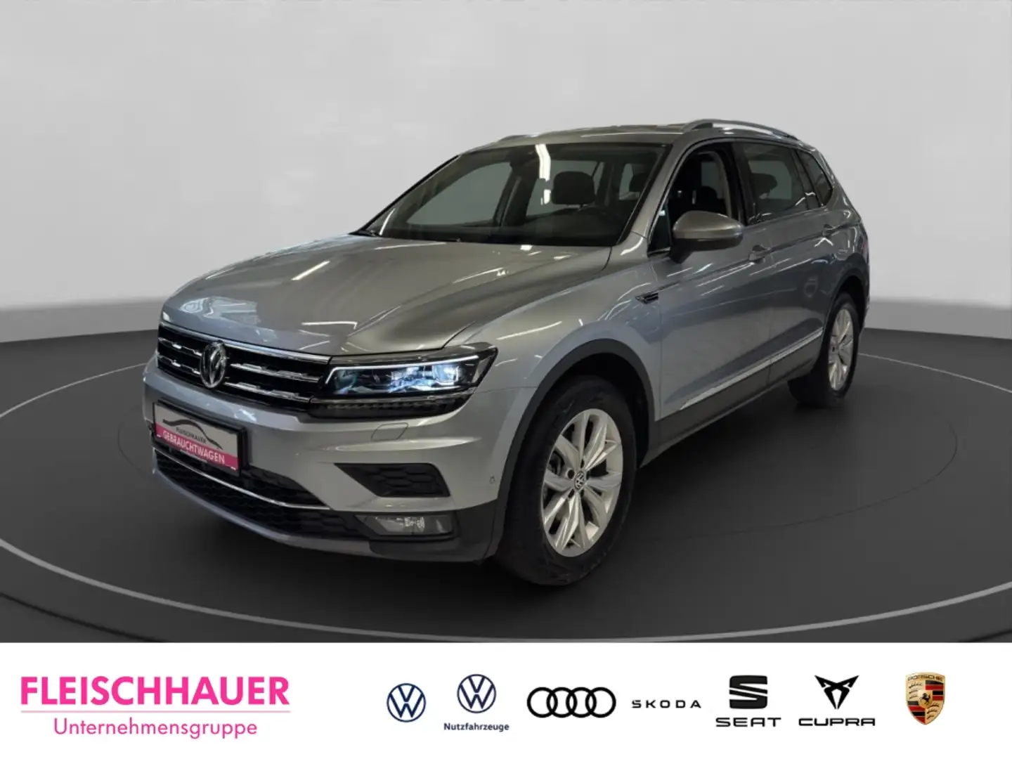 Volkswagen Tiguan Allspace Highline 1.5 TSI Navi+LED+AHK+HUD+App-connect Argent - 1