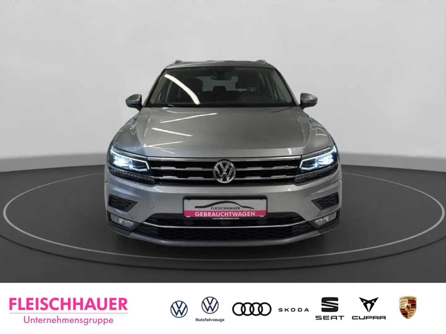Volkswagen Tiguan Allspace Highline 1.5 TSI Navi+LED+AHK+HUD+App-connect Argent - 2