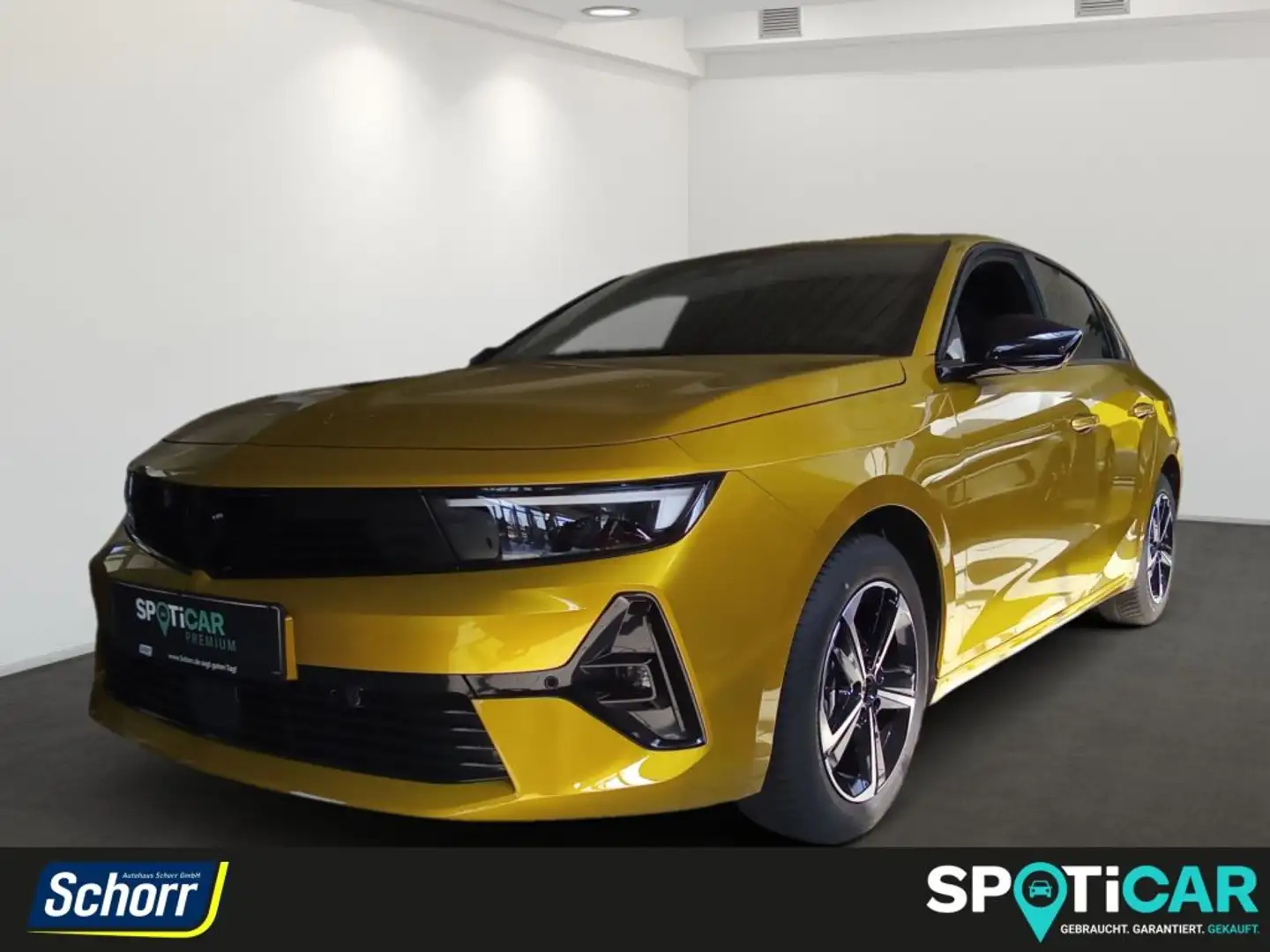 Opel Astra 1.2 Turbo GS Gelb - 1