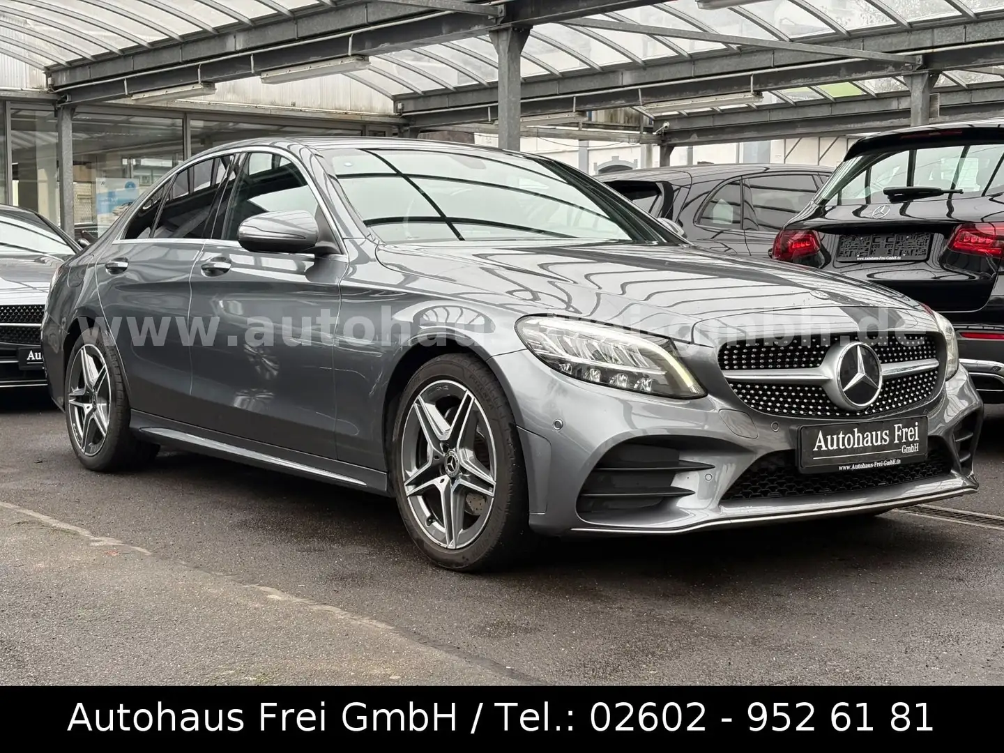Mercedes-Benz C 200 d Limousine AMG EXT+INT*LED*NAVI*KAMERA*2H Grau - 1