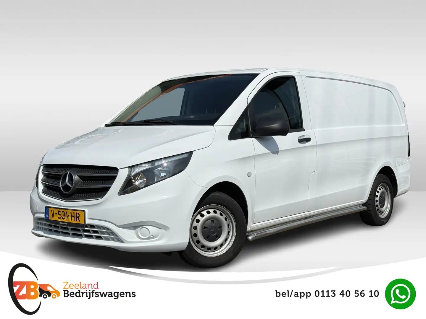 Mercedes-Benz Vito 114 CDI Lang | NL-auto | 1e Eig | Clima | Trekhaak Wit - 1